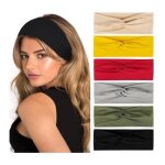 Bandeau cheveux femme 6 pices bandeaux mode pour femmes large lastique bandana femme vintage yoga sport ...