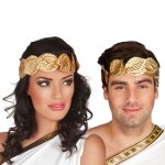 Bandeau grec - boland - accessoire de déguisement - adulte - jaune - doré Bandeau grec - boland - accessoire de déguisement - adulte - jaune - doré