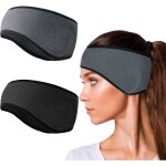 Bandeau sport femme homme pour lhiver et lautomne cache oreilles casque de v�lo headband extensible bandeau ...