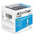Bandelettes accu - chek guide par boite de 100