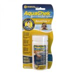 Bandelettes test piscine - aquachek - 7 fonctions - 50 unit�s