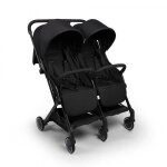 Baninni adige - poussette double buggy - de 0  36 mois - jusqu 15kg - noir