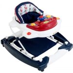 Baninni classic - trotteur bb - 2en1 - de 6 mois  12 kg - retro rouge