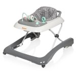 Bannini trotteur pour bb avec tablette dveil - jusqu 12kg - gris