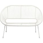 Banquette acapulco mono blanche kare design