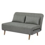 Banquette bz - 2 places - tissu vert clair - 130 x 90 x 81 cm - deplo Banquette bz - 2 places - tissu vert clair - 130 x 90 x 81 cm - deplo