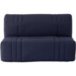 Banquette bz dream - tissu 100% coton bleu foncé - couchage 140x190 cm Banquette bz dream - tissu 100% coton bleu foncé - couchage 140x190 cm