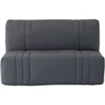 Banquette bz - gris anthracite - 100% coton - dream