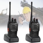 Baofeng bf - 888 s 2pcs talkie walkie uhf 400 - 470mhz 2 voies radio 16ch 5w longue portee arva