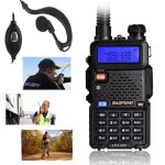 Baofeng uv - 5r noir vhf / uhf 136 - 174mhz / 400 - 520mhz talkie - walkie fm radio + pofung Écouteur ... Baofeng uv - 5r noir vhf / uhf 136 - 174mhz / 400 - 520mhz talkie - walkie fm radio + pofung Écouteur ...
