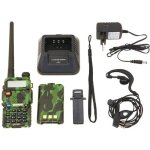 Baofeng uv - 5r talkie - walkie fm radio vhf / uhf avec double bande affichage veille et horloge intgre ...