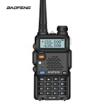 Baofeng uv - 5r talkie - walkie fm radio vhf / uhf avec double bande affichage veille et horloge int�gr�e ...