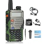 Baofeng uv - 5r talkie - walkie rechargeable 1800mah fm radio vhf / uhf 2 m / 70 cm avec double bande ...