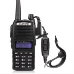 Baofeng uv - 82 talkie - walkie fm radio vhf / uhf  double ptt avec double bande / affichage / veille ...