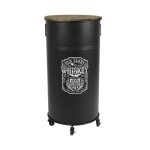 Bar sur roulettes 50x50x100 cm old glory whiskey - hopa