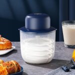 Baratte a beurre batteur doeufs �lectrique sans fil rapide sans fil fouet automatique pratique style ...