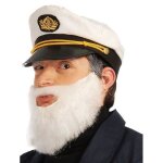 Barbe blanche - accessoire dguisement marin - adulte