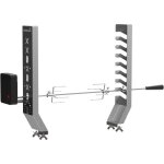 Barbecook tourne broche electriqueset de rtisserie pour barbecue  boisnestor world