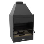 Barbecue charbon bois fm bf - 60 � poser ou � encastrer