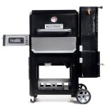 Barbecue � charbon masterbuilt gravity series 800 avec plancha