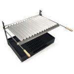 Barbecue  poser  crmaillre (grille non incluse)