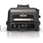 Barbecue lectrique et fumoir ninja - woodfire pro xl og850eu - 4 programmes de cuisson - thermosonde ...