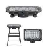 Barbecue �lectrique - livoo - 2200w - 2 en 1 sur table / pieds - thermostat r�glable & variateur lumineux ...