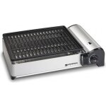 Barbecue  gaz portable 1900w plaque anti adhesive amovible camping kemper