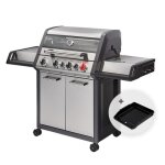 Barbecue monroe pro 4 sik turbo - enders - 4 br�leurs dont 1 turbo zone - 1 br�leur arri�re infrarouge ...