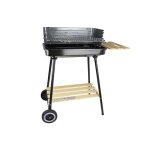 Barbecue avec plateau lat�ral 58x38cm master grill mg905