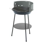 Barbecue rond 35 cm jardin master grill mg915 charbon de bois