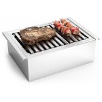 Barbecue de table professionnel en acier inoxydable - fricosmos
