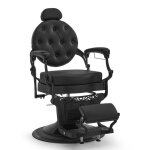 Barberpub fauteuil de coiffure avec appui - t�te inclinable �quipement de coiffure avec pompe hydraulique ...