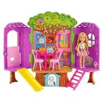Barbie - chelsea cabane dans les arbres - coffret avec poupée et chiot - prête à vivre dinnombrables ... Barbie - chelsea cabane dans les arbres - coffret avec poupée et chiot - prête à vivre dinnombrables ...
