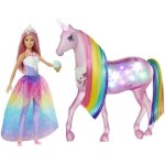 Barbie dreamtopia - licorne lumières magiques - sons et lumières - poupée princesse incluse Barbie dreamtopia - licorne lumières magiques - sons et lumières - poupée princesse incluse