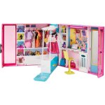 Dressing deluxe - barbie - transportable - 4 tenues - 25 accessoires - 100% recyclable