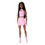 Poup�e � collectionner - barbie - looks 21 - tresses brunes - tenue branch�e - � partir de 3 ans