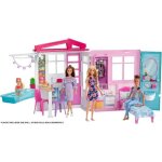 Maison de poupée - barbie - meublée pliable - 60 cm - rose - intérieur Maison de poupée - barbie - meublée pliable - 60 cm - rose - intérieur