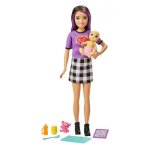 Barbie poupe adolescente skipper filles 27 cm violet / noir 8 - parties
