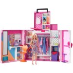 Barbie - poupe et coffret dressing deluxe, + de 60cm, ds 3ans hgx57