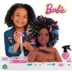 Barbie - tête à coiffer brune coupe afro - accessoires inclus - magique - giochi preziosi france Barbie - tête à coiffer brune coupe afro - accessoires inclus - magique - giochi preziosi france