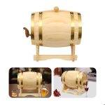 Baril de ch�ne 5 litres pour vin whisky et grappa avec robinet et base en bois petit baril en bois 30 ...