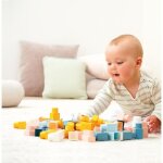 Baril de rangement avec briques colores - ecoiffier - 7916