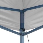 Barnum blanc - lemon�tente de r�ception pliant / tonnelle de f�te - anti - uv - professionnelle 3x6 m ...