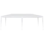 Barnum blanc - sarazyj�tente de r�ception pliant / tonnelle de f�te - anti - uv - 3x6 m pe blanc - j9712526 ...