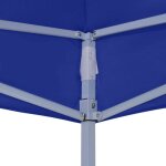 Barnum bleu - sarazyj�tente de r�ception pliant / tonnelle de f�te - anti - uv - 2x2 m acier bleu - j3533936 ...