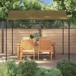 Barnum taupe - lemon�auvent de parasol / tonnelle de f�te - anti - uv - 3x24 m taupe 180 g / m� - j8571238 ...
