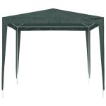 Barnum vert - lemon�tente de r�ception pliant / tonnelle de f�te - anti - uv - professionnelle 25x25 ...