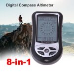 Baromètre portable 8 - en - 1 altimètre électronique portable pêche alpinisme boussole altimètre Baromètre portable 8 - en - 1 altimètre électronique portable pêche alpinisme boussole altimètre
