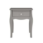 Baroque table de nuit 1 tiroir gris. Baroque table de nuit 1 tiroir gris.